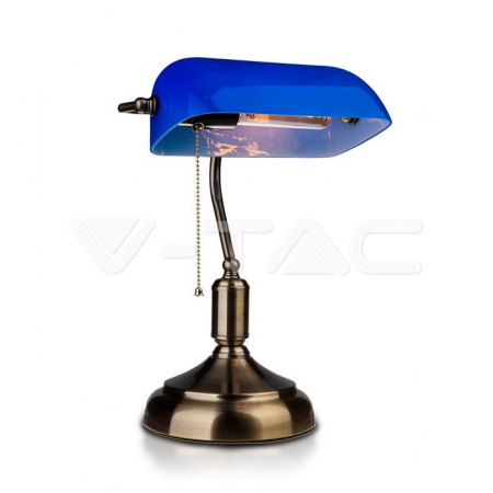 Lampa de birou V-TAC comutator E27,  Albastra [0]