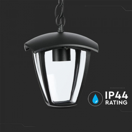 Lampa de gradina V-TAC, IP44, E27, Negru [3]