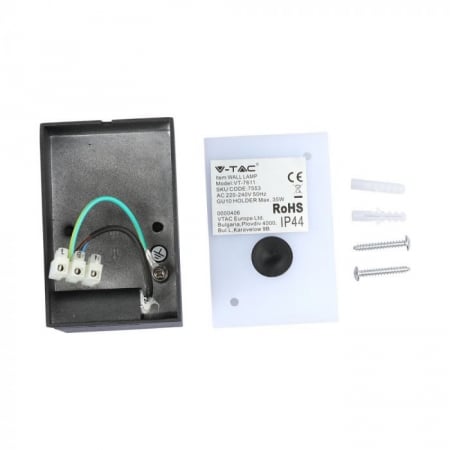 Lampa de perete din Aluminiu V-TAC, GU10, Ajustabil [2]