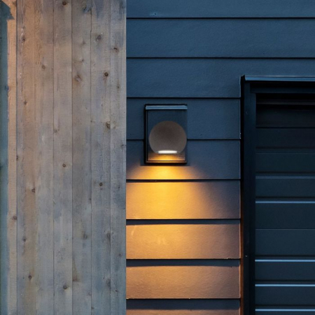 Lampa de perete LED, V-TAC, IP20, Soclu G9, Negru, Patrat [4]