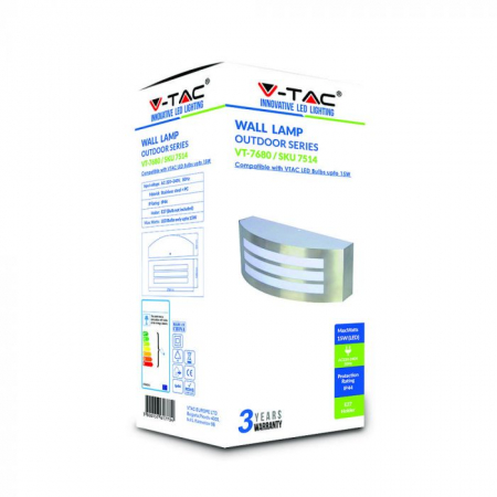 Lampa de perete V-TAC,  E27, IP44 [1]