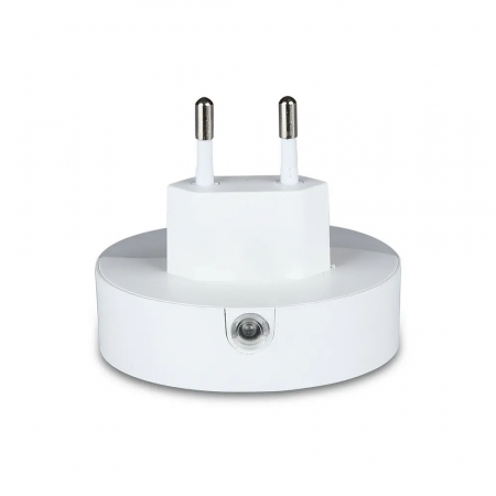 Lampa LED de veghe V-TAC, 0.45W, 2 porturi USB, RD [2]