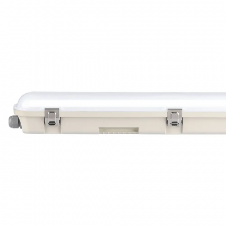 Lampa LED Industriala V-TAC, 36W, IP65, 120cm, 120lm/W, Cip Samsung, SS Clips, Dispersor Mat [1]