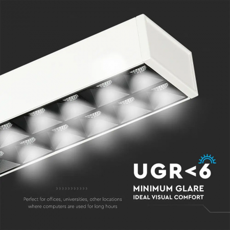Lampa LED Liniara V-TAC, 60W, Cip Samsung, Lumina Neutra, Dimabila [6]