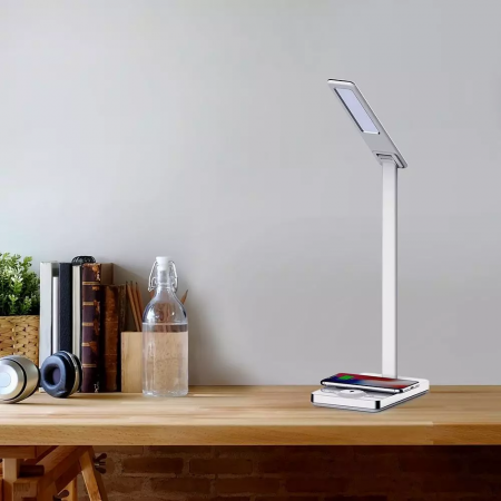 Lampa LED V-TAC de birou, 5W, 3in1, 800lm, Incarcare Wireless [11]