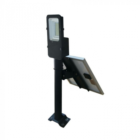 Lămpi Stradale LED - Lampa stradala cu panou solar, 50W, 4000K, IP65