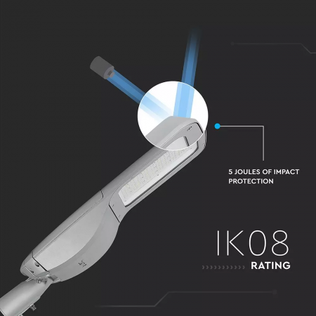 Lampa Stradala LED V-TAC, Cip SAMSUNG, 130lm/W, TYPE III-M LENS, 4000K [3]