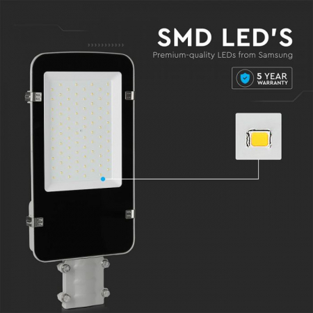 Lampa stradala V-TAC cu cip Samsung, 50W, 6400K, 120lm/w [7]