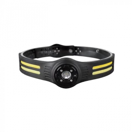 Promotii - Lanterna LED 3W SMD + 5W COB Pentru Cap Din Silicon Reîncărcabilă IP44