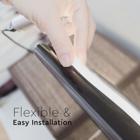 Neon Flex 24V, Alb rece [3]