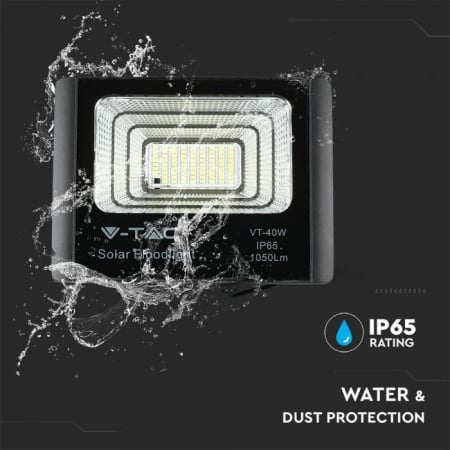 Panou solar 16W V-TAC, Proiector Led 4000K [5]