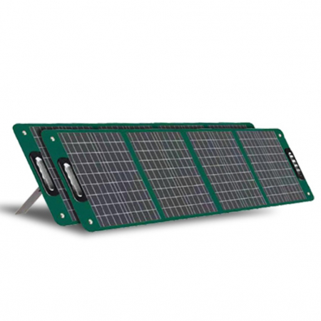 Statii Portabile - Panou solar V-TAC 120W, Pliabil, IP67, Compatibil Portabil de Incarcare