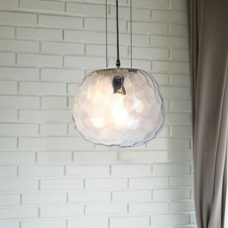Pendule - Pendul Designer Sticlă Shape 3 Wire Suspension Ф300mm