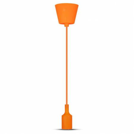 Pendule - Pendul din silicon V-TAC, E27, Portocaliu