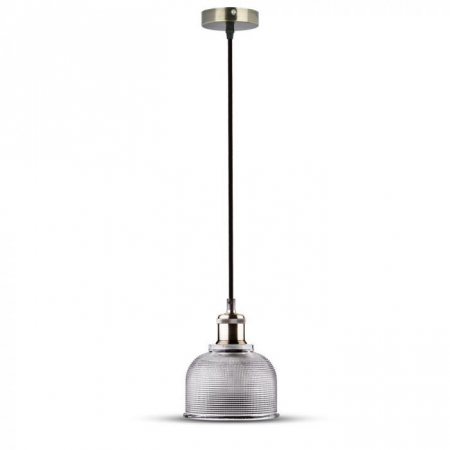 Pendule - Pendul din stică V-TAC, 150cm, Transparent