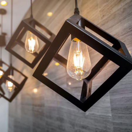 Pendul LED V-TAC, CHAMPAGNE GOLD, E27 [2]