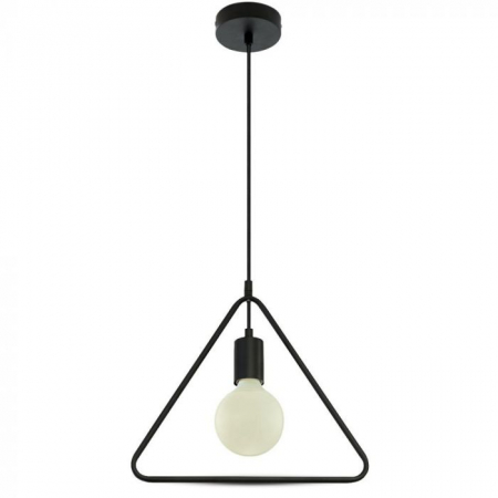 Pendule - Pendul LED V-TAC, Soclu E27, Negru