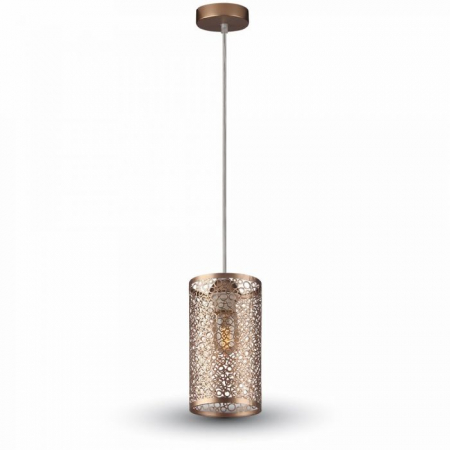 Pendul V-TAC metalic, Auriu, Soclu E27 [0]