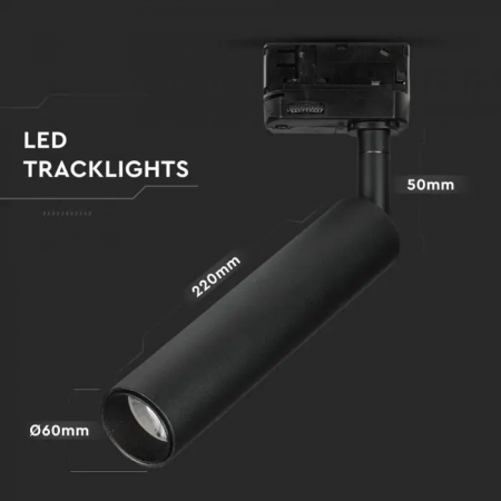 Proiector de sina LED V-TAC, Cip Samsung, 5 ani Garantie, CRI>90, Negru [6]