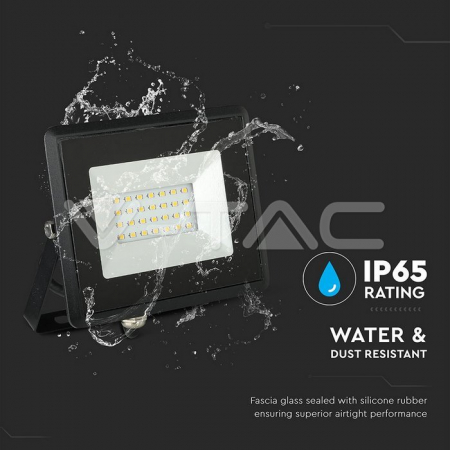 Proiector LED SMD E-Series corp negru 20W IP65 [1]
