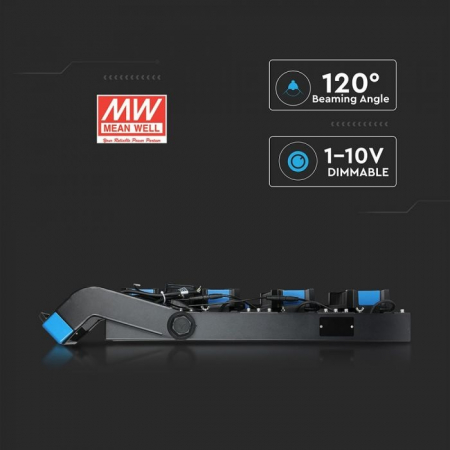 Proiector LED V-TAC, 1000W, CIp Samsung, Driver Meanwell, 4000K, Dimbail, Resigilat [5]