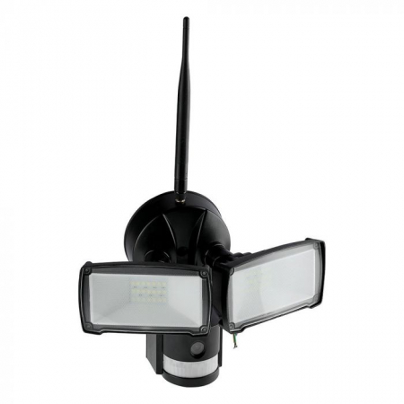 Proiector LED V-TAC, 18W, Senzor de miscare, Camera HD Integrata, IP20 [1]