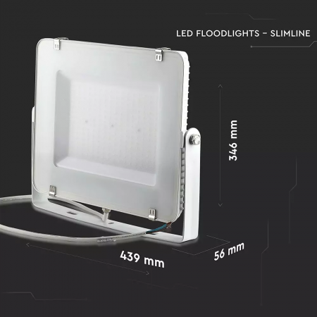 Proiector LED V-TAC Slim, 200W, Cip SAMSUNG, 80lm/w, 16000lm [4]