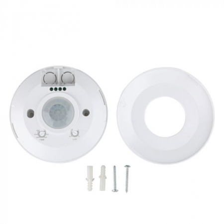 Senzor Pir pentru tavan V-TAC, Alb, Plat [1]