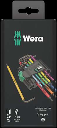 Scule si unelte Profesionale - Set chei; Torx®; TX08,TX09,TX10,TX15,TX20,TX25,TX27,TX30,TX40