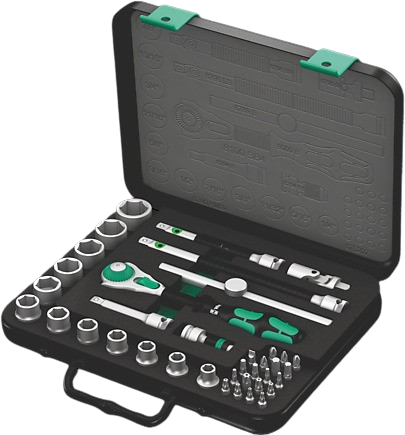 Scule si unelte Profesionale - Set chei; tubulară; Fixare: 3/8" - 38buc
