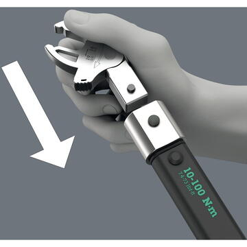 Set de 4 chei dinamometrice clic pentru pompe de căldură/aer condiționat cu carcasă [2]