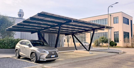 Sistem Solar Carport, Invertor 8kW, Stocare 20kW, Doua Masini [14]