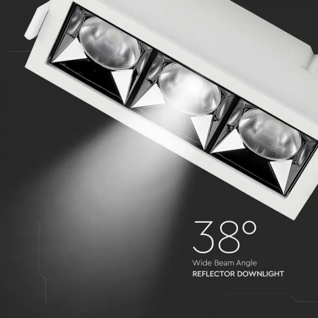 Spot LED V-TAC, 12W, Cip Samsung, Unghi 12° / 38°, 5 ani garantie [5]