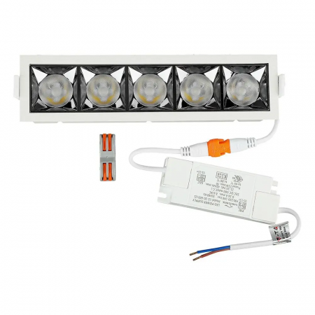 Spot LED V-TAC, 20W, Cip Samsung, Unghi 12° / 38°, 5 ani garantie [3]
