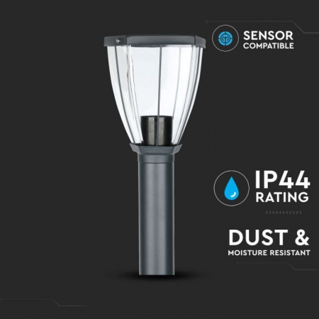 Stalp de gradina LED V-TAC, Soclu E27 [4]