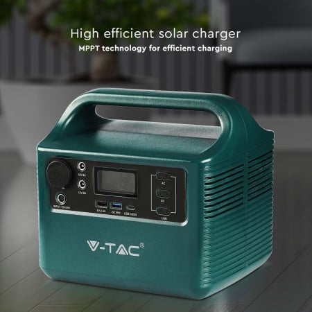 Statie de stocare portabila V-TAC, 300W, Port USB, USB-C, QUICK CHARGE [12]
