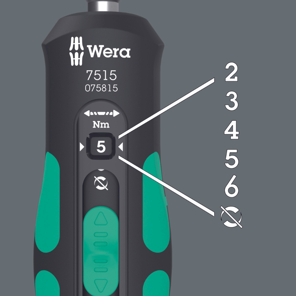 Surubelnita dinamometrica 7515 Kraftform, 2-6 Nm [0]