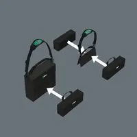 Trusa scule WERA, 2GO [1]