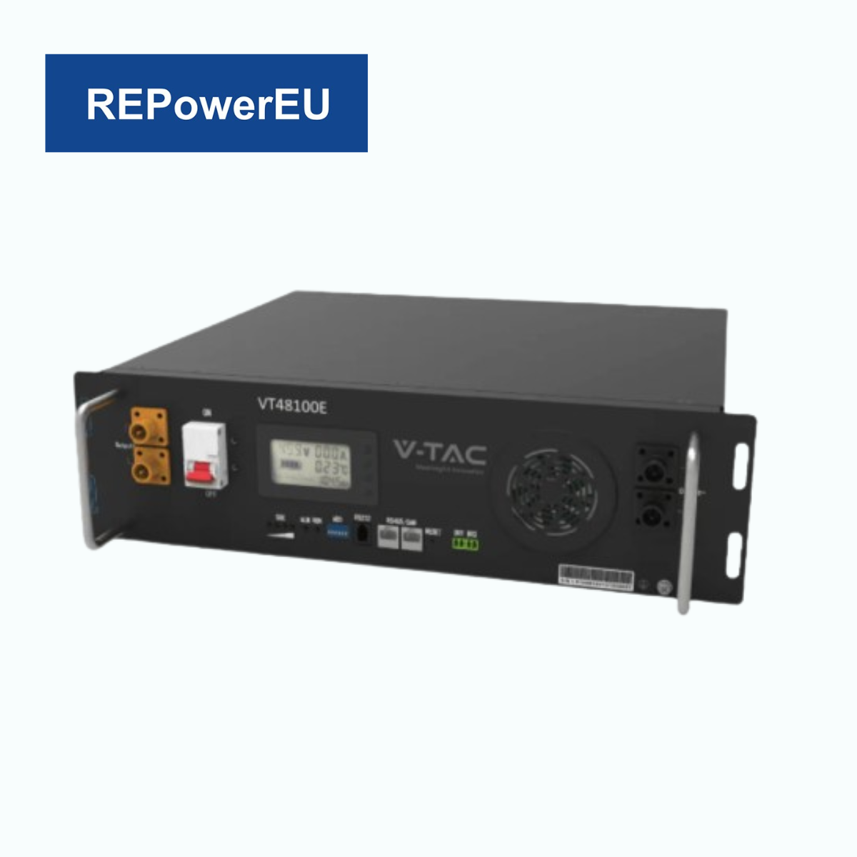 Acumulator V-TAC Lithium 5.12kWh, BMS Incorporat, Pentru Invertor Solar - REPowerEU