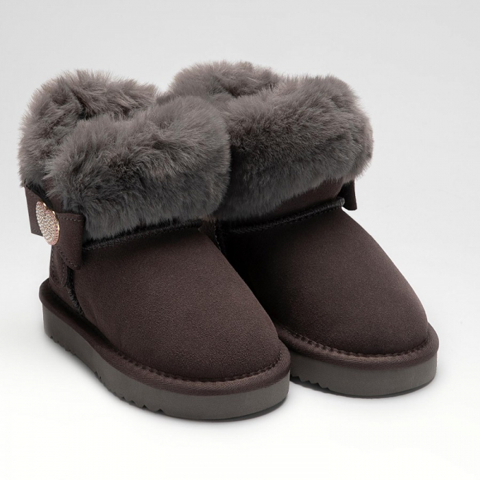 CIZME ÎMBLĂNITE DIN PIELE OLIVIA GRI [4]