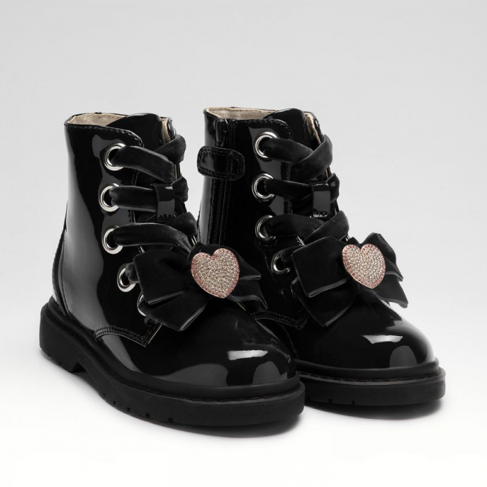 GHETE FIORI DI FIOCCO NEGRU LUCIOS [2]