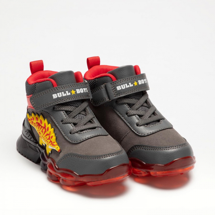 GHETE CU LUMINI STEGOSAURUS GRI [2]