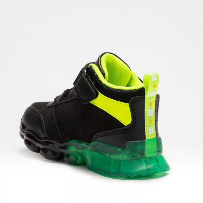 GHETE CU LUMINI STEGOSAURUS NEGRU [4]