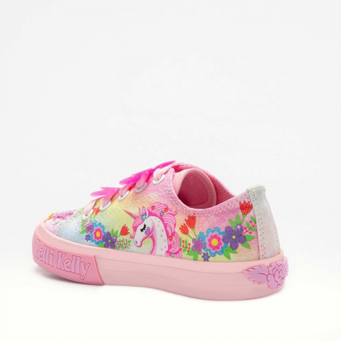 TENIȘI UNICORN FLOWER LOW ROZ [4]