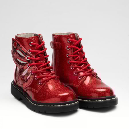 GHETE FAIRY WINGS ROȘU GLITTER [2]