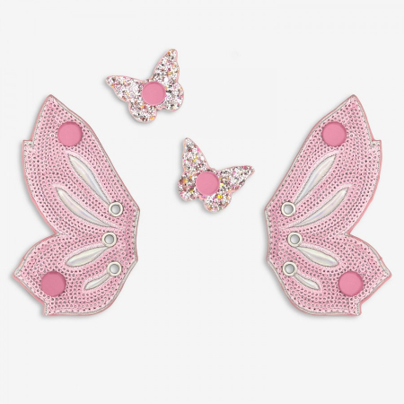 GHETE FAIRY WINGS ROZ GLITTER [1]