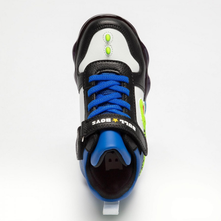 GHETE CU LUMINI T-REX ALBASTRU [2]