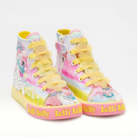 TENIȘI UNICORN RAINBOW GALBEN [1]