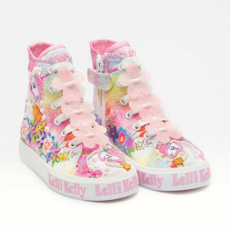 TENIȘI UNICORN FLOWER ALB [1]