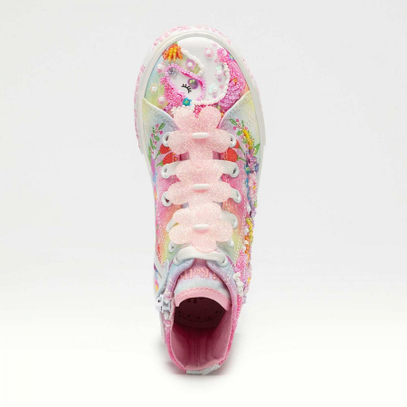 TENIȘI UNICORN FLOWER ALB [2]